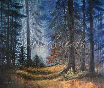 Nature Walk 30 X 36 in Acrylic SOLD