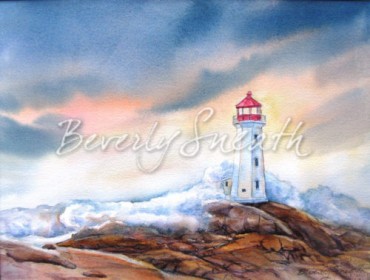 Peggy's Cove wc image 10.5 X13.75 $350