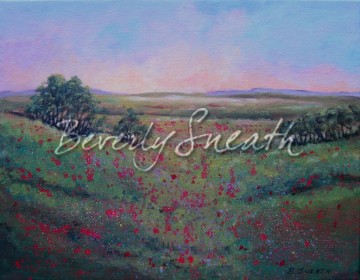 Wildflower Meadow acrylic 11 X 14