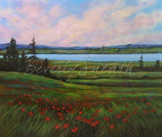 Chinook Passage acrylic 30H X 36W SOLD