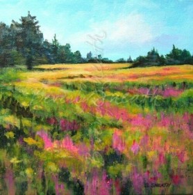 Spring Meadow Acrylic
