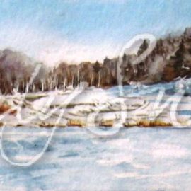 Giclee Print Canadian Ice