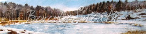 Giclee Print Canadian Ice