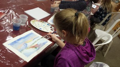 Wednesday Summer Kids Art