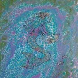Mermaid Queen Lavender Blue