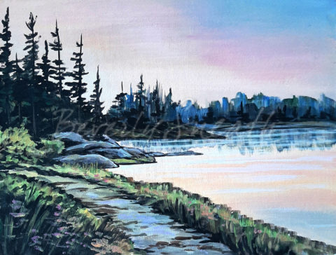 Lake Path DIY Paint Night Video