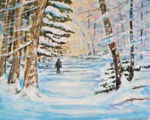 Snow Walker Paint Night