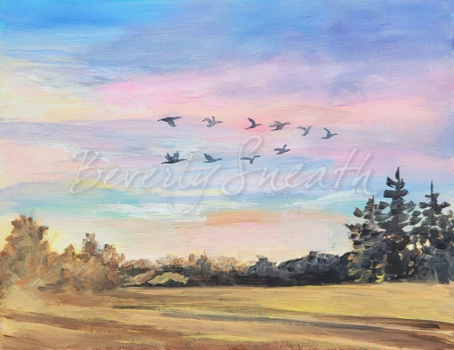 Autumn Migration Paint Night